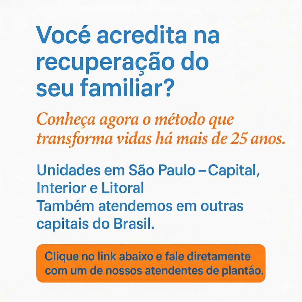Grupo Inter Clínicas. Tratamento da dependência química e alcoolismo.